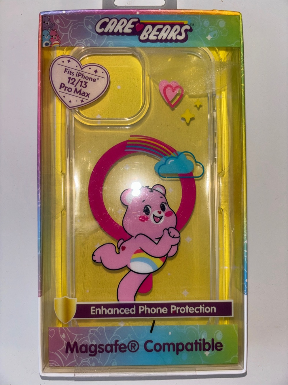 Care Bears Pink Rainbow MagSafe iPhone 12/13 Pro Max Case